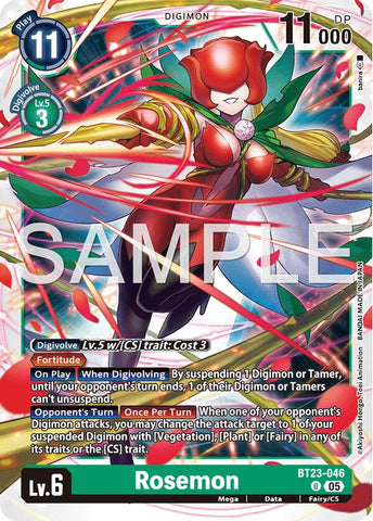 Rosemon [BT23-046] [Hackers' Slumber]