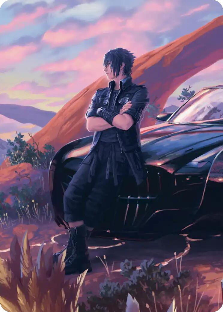 Noctis, Heir Apparent Scene Art Card [FINAL FANTASY Art Series] | MTG  Single