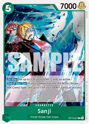Sanji [Carrying On His Will]