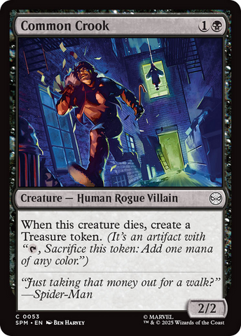 Common Crook [Marvel's Spider-Man]