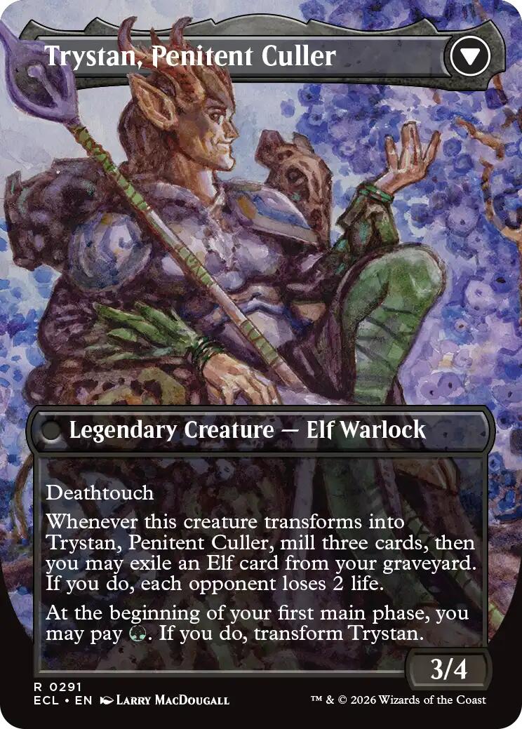 Trystan, Callous Cultivator (Borderless) [Lorwyn Eclipsed]