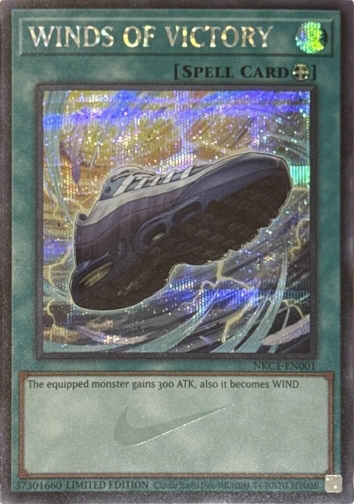 Winds of Victory [NKC1-EN001] Prismatic Secret Rare