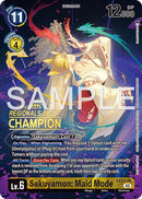 Sakuyamon: Maid Mode [ST22-06] (Regionals 26-27 Season 1 Champion) [Starter Deck: Amethyst Mandala Advanced Deck Set]