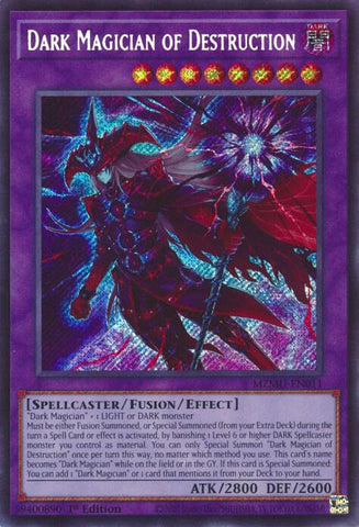 Dark Magician of Destruction [MZMU-EN011] Secret Rare