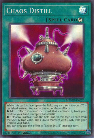 Chaos Distill [MZMU-EN026] Super Rare