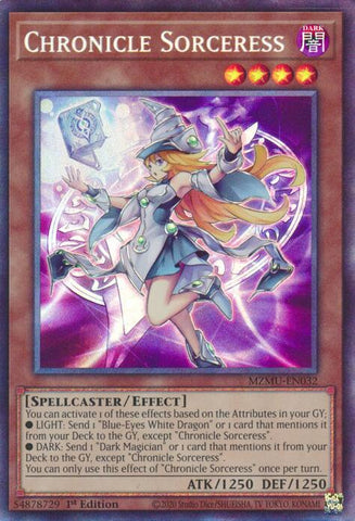 Chronicle Sorceress (Collector's Rare) [MZMU-EN032] Collector's Rare