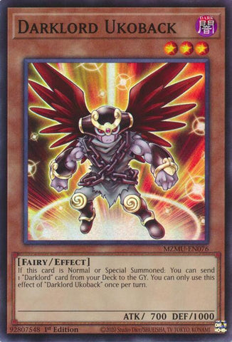 Darklord Ukoback [MZMU-EN076] Super Rare