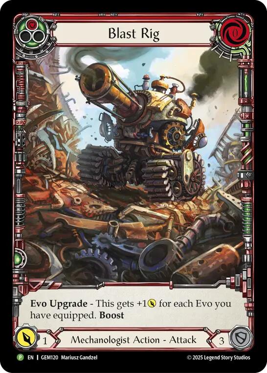 Blast Rig (Red) [GEM120] (GEM Pack 4)