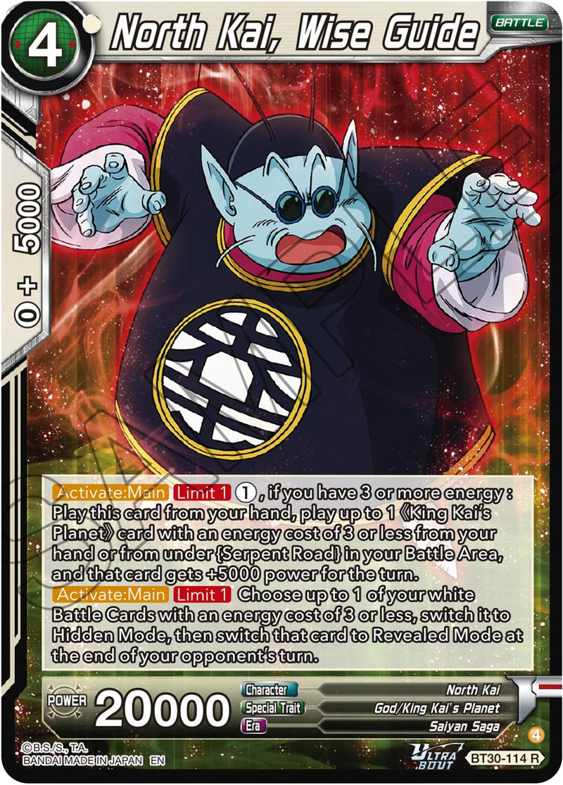 North Kai, Wise Guide (BT30-114) [Three Glorious Fighters]