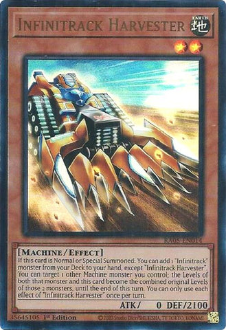 Infinitrack Harvester (Ultra Rare) [RA05-EN014] Ultra Rare