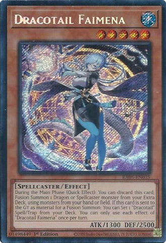 Dracotail Faimena (Secret Rare) [RA05-EN035] Secret Rare