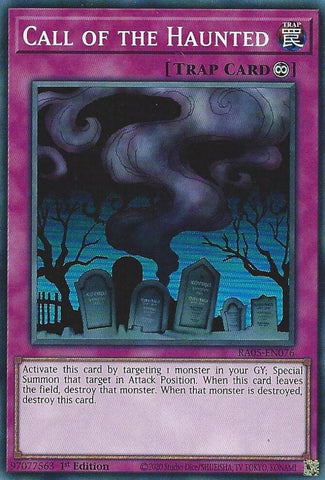 Call of the Haunted [RA05-EN076] Super Rare