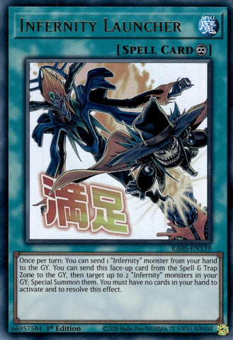 Infernity Launcher [RA05-EN139] Ultra Rare