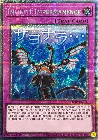 Infinite Impermanence (Starlight Rare) [RA05-EN140] Starlight Rare