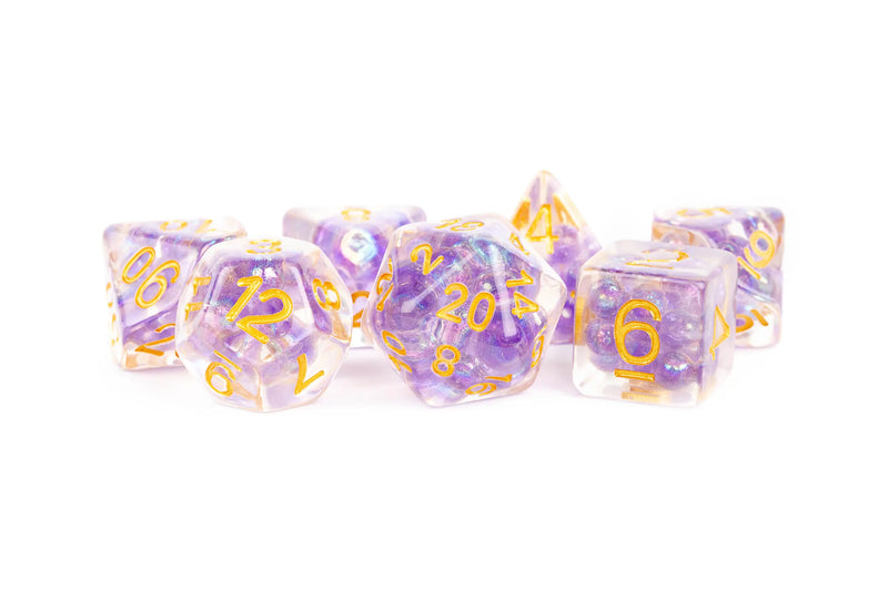 Fanroll Pearl Purple with Gold (Polyhedral 7-Die Set) MDG687