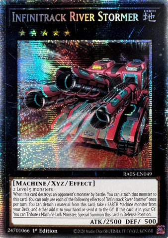 Infinitrack River Stormer (Starlight Rare) [RA05-EN049] Starlight Rare