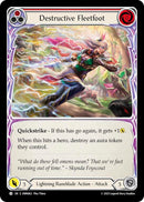 Destructive Fleetfoot (Red) [OMN062] (Omens of the Third Age)