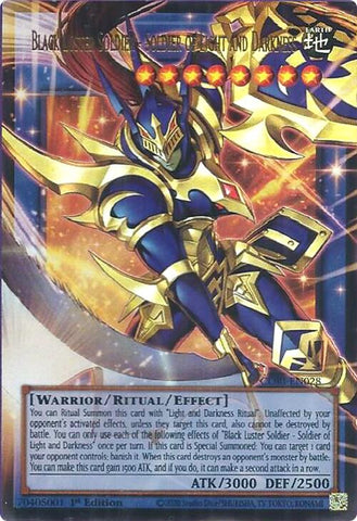 Black Luster Soldier - Soldier of Light and Darkness (Extended Art) [CORI-EN028] Ultra Rare