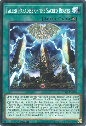 Fallen Paradise of the Sacred Beasts [CORI-EN048] Common
