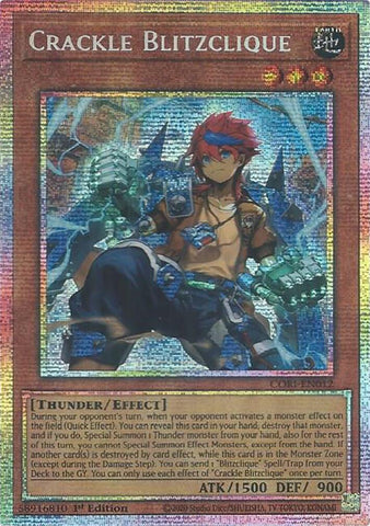 Crackle Blitzclique (Starlight Rare) [CORI-EN012] Starlight Rare
