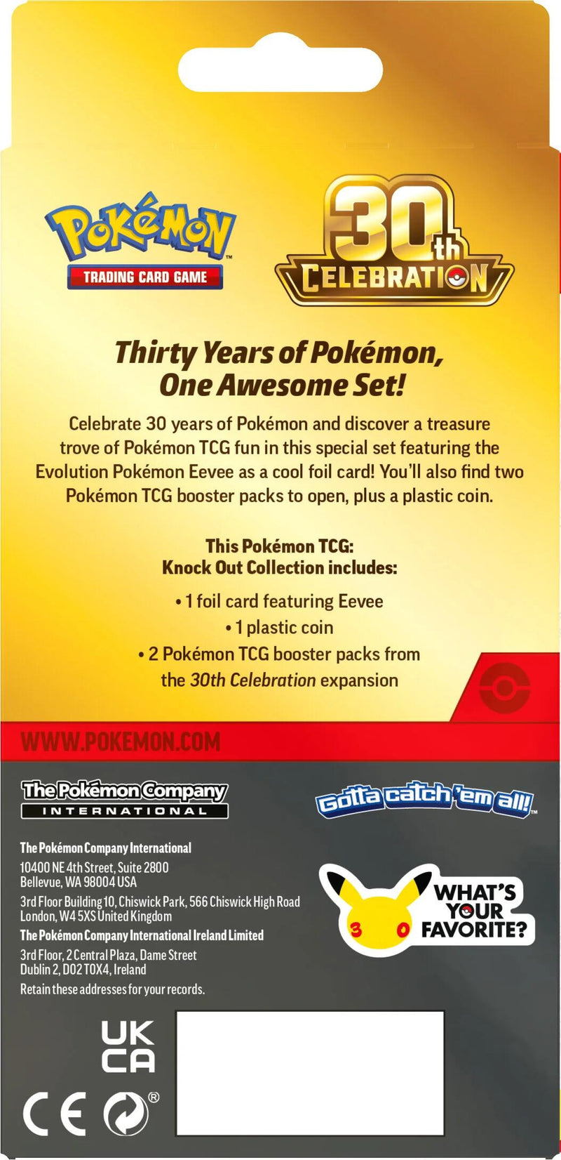 30th Celebration Knock Out Collection - LIMIT 2 PER CUSTOMER - LOCAL PICKUP ONLY