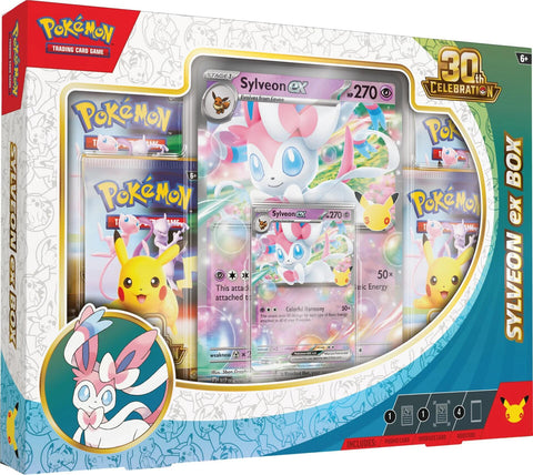 30th Celebration Sylveon ex Box - LIMIT 1 PER CUSTOMER - LOCAL PICKUP ONLY