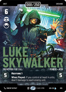 Luke Skywalker - Answering the Call (895) (Serialized) (895) [Ashes of the Empire]