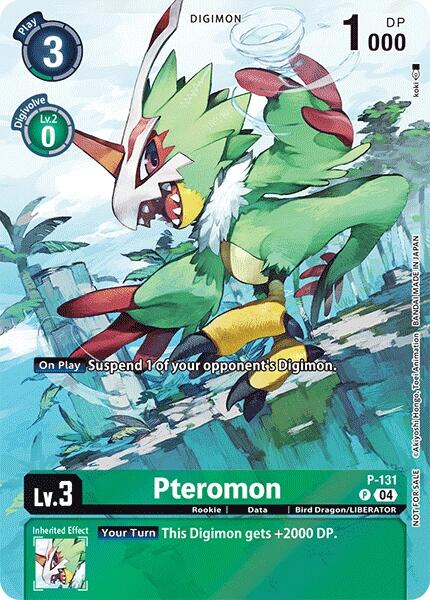 Pteromon [P-131] (Digimon Liberator D-Storage Set) [Promotional Cards]
