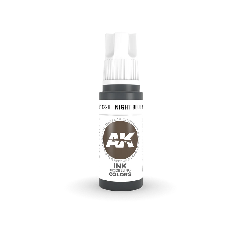 AK Interactive 3G Night Blue Ink 11228 - Ink