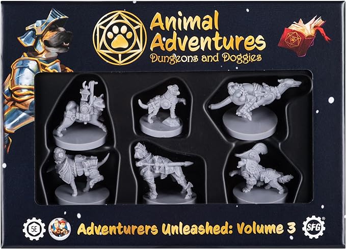 Animal Adventures: Dungeons and Doggies Box 3