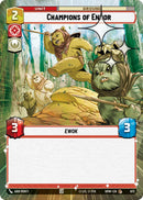 Champions of Endor (673) (Hyperspace Foil) (673) [Homeworlds]