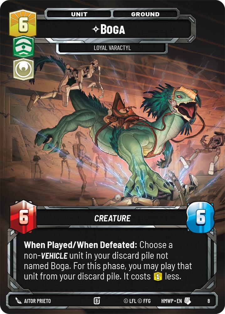 Boga - Loyal Varactyl (8) (8) [Homeworlds: Weekly Play]