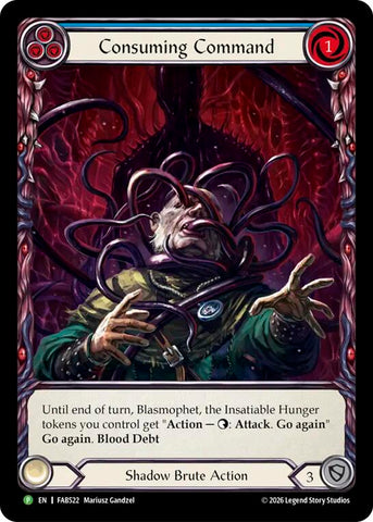 Consuming Command [FAB522] (Promo)  Rainbow Foil