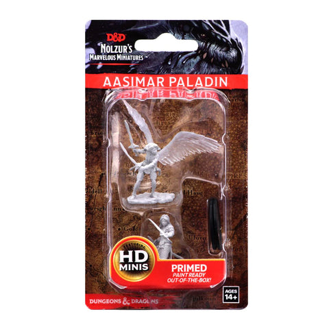 Female Aasimar Paladin D&D Unpainted Minis WV5