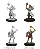Female Human Clerics D&D Unpainted Minis WV1