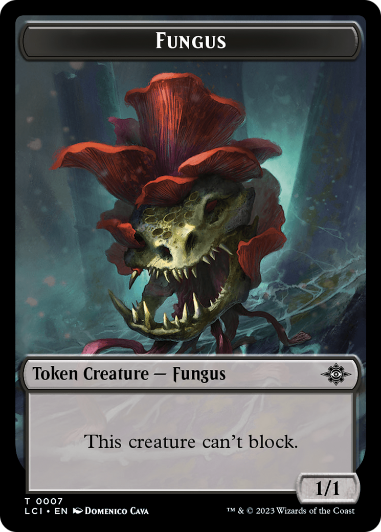 mtg map token cards Map // Fungus Double-Sided Token [The Lost Caverns of Ixalan Tokens] | MTG  Single