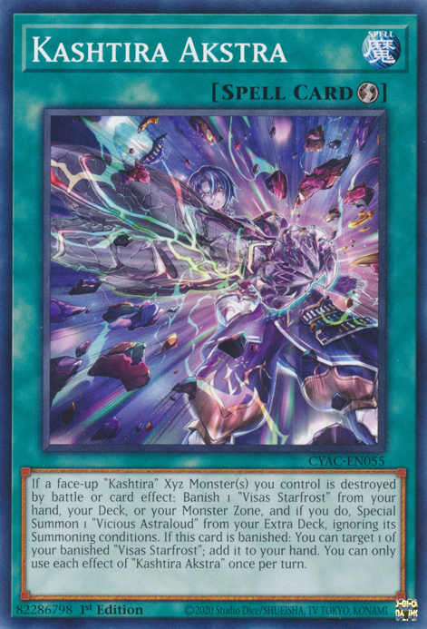 Kashtira Akstra [CYAC-EN055] Common | Yugioh Single