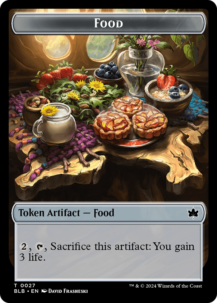 Food Token [Bloomburrow Tokens] | MTG Single | Obsidian Games