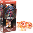 Sirius Dice DnD Adventure Orange Sorcerer (Polyhedral Dice Set)