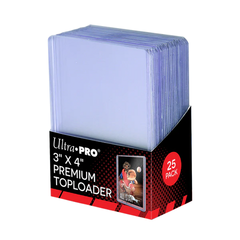 Ultra Pro: 3" x 4" Premium Toploader Sleeves (25ct)