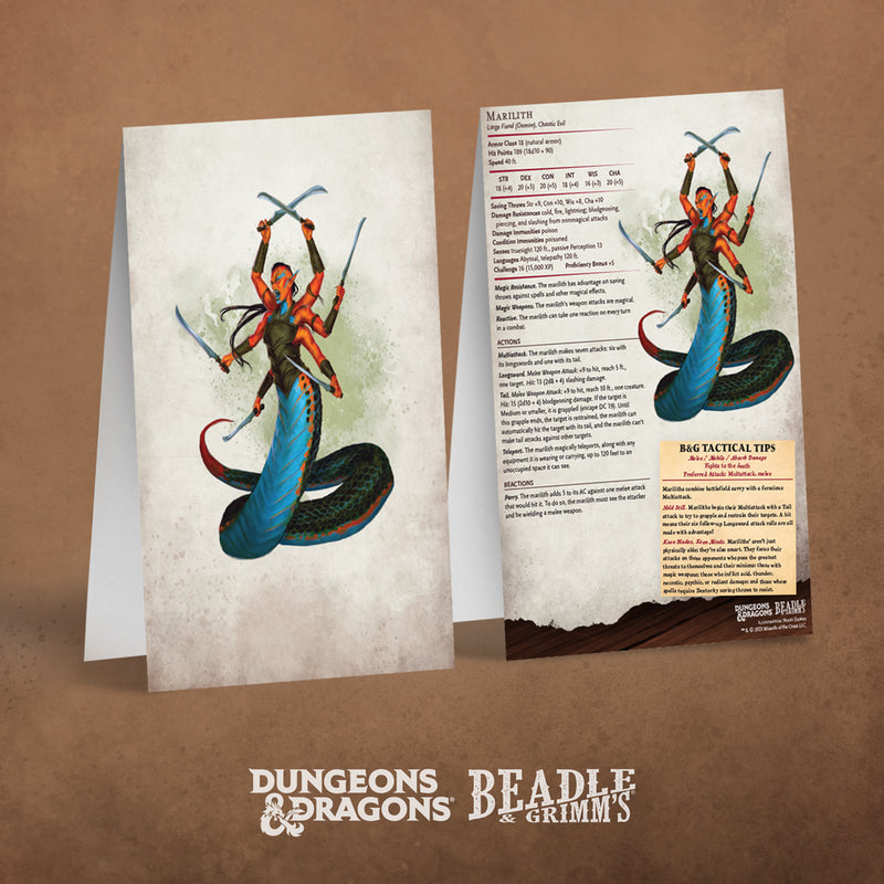 Beadle's & Grimm: Dungeons and Dragons Encounter Cards Pack 2 (Rating 7+)