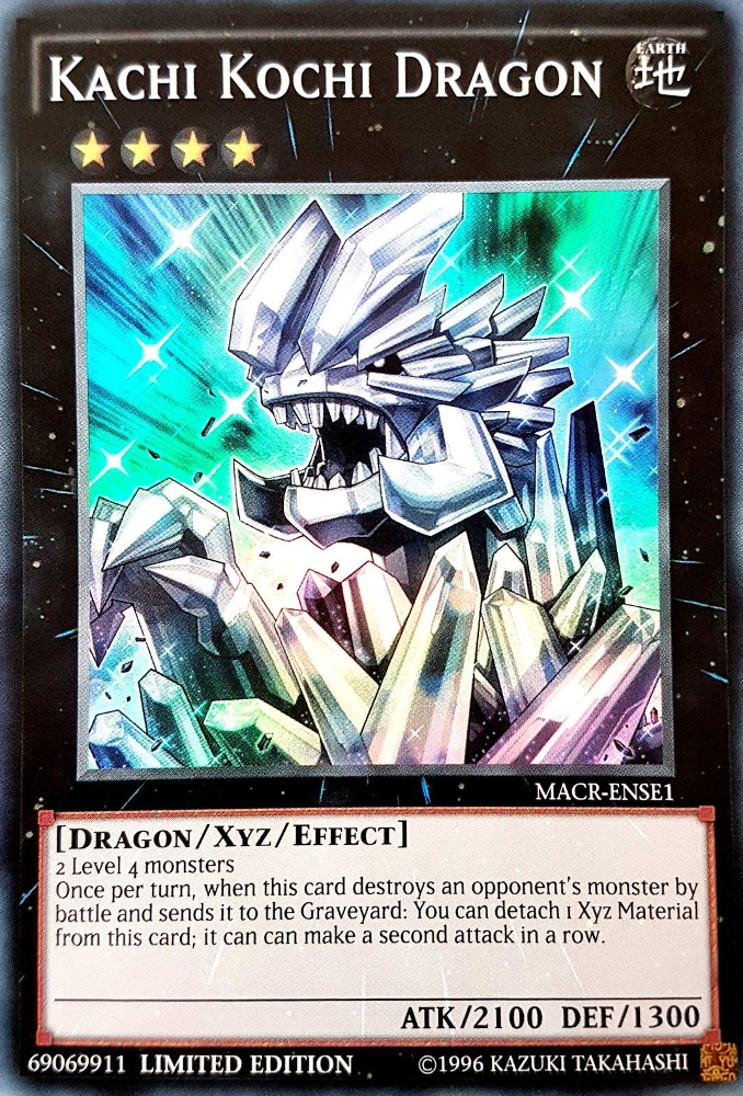 Kachi Kochi Dragon [MACR-ENSE1] Super Rare | Yugioh Single