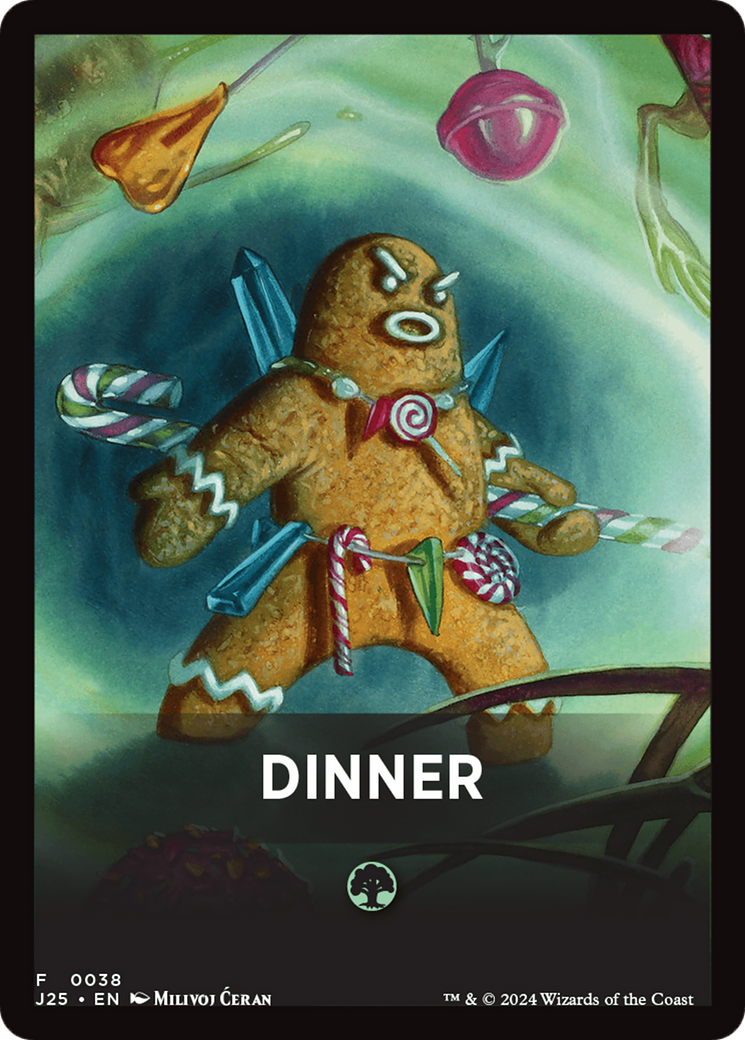 Dinner Theme Card [Foundations Jumpstart Front Cards] | MTG Single