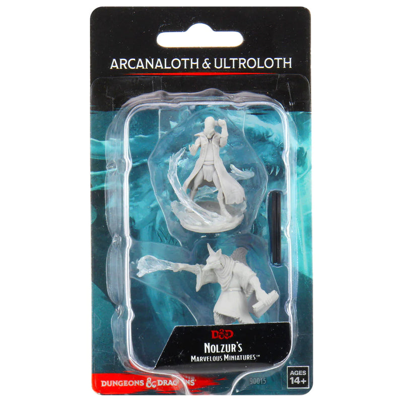 Arcanaloth and Ultraloth D&D Unpainted Minis WV11