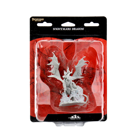 Nightmare Dragon Pathfinder Unpainted Minis WV12