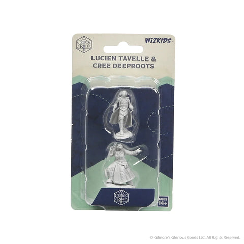 Lucien and Cree D&D Unpainted Minis WV5 (Critical Role)