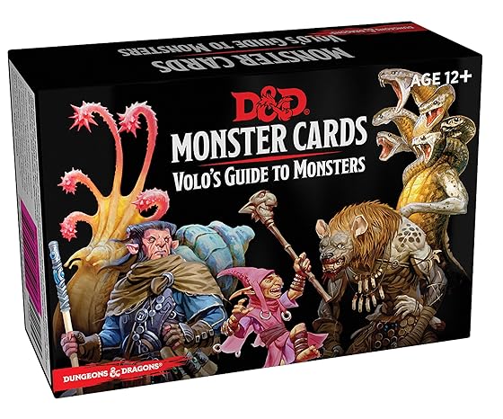 Dungeons & Dragons Monster Cards: Volo's Guide to Monsters