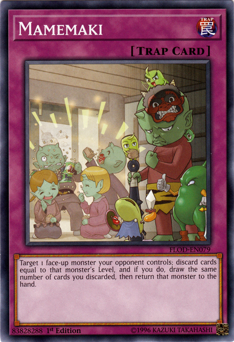 Mamemaki [FLOD-EN079] Short Print | Yugioh Single