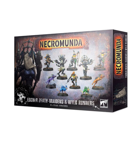Necromunda: Escher Death-Maidens and Wyld Runners