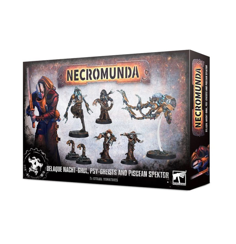 Necromunda: Delaque Psy-gheists and Piscean Spektor